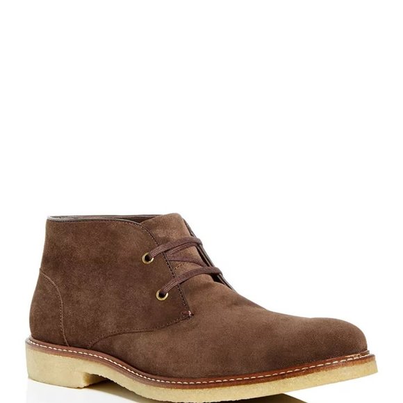 Bloomingdale\'s Men\'s Brown Suede Chukka Boots  - New in Box main image 10